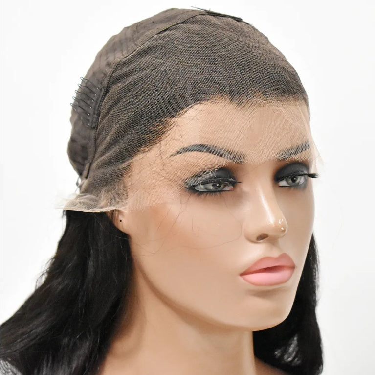 Cut From A Single Donor Virgin Female Hair Wig, 13x4 HD Body Wavy Lace Front Wig, No Tangles, No Hair Shedding