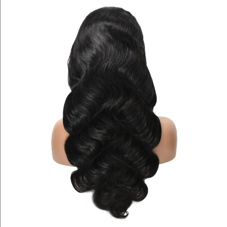 Cut From A Single Donor Virgin Female Hair Wig, 13x4 HD Body Wavy Lace Front Wig, No Tangles, No Hair Shedding