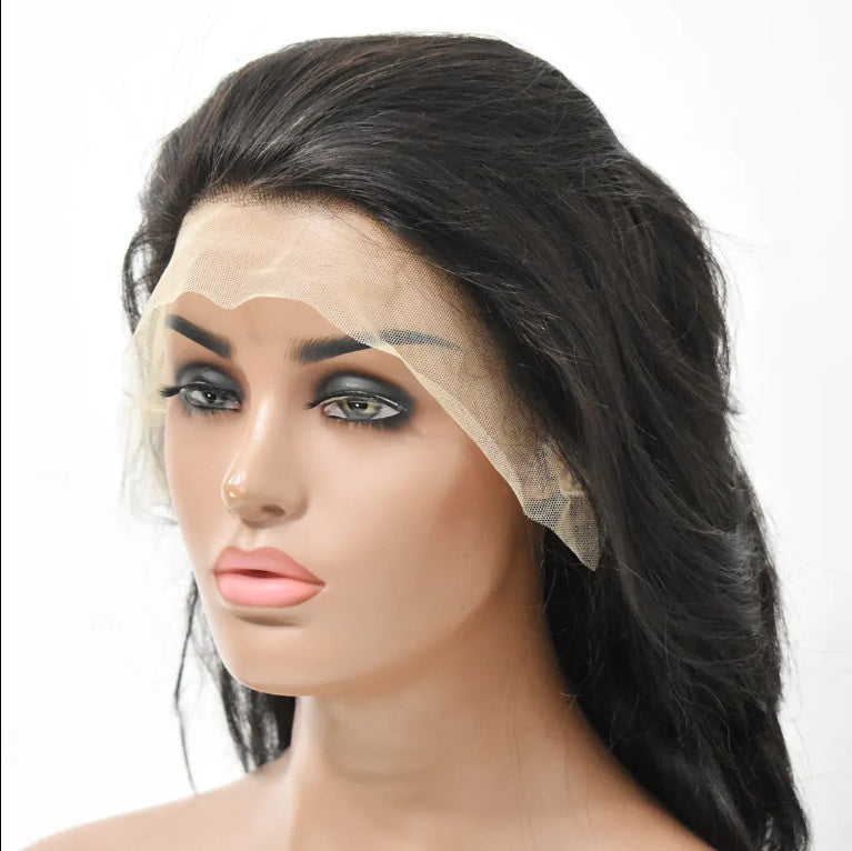 Cut From A Single Donor Virgin Female Hair Wig, 13x4 HD Body Wavy Lace Front Wig, No Tangles, No Hair Shedding