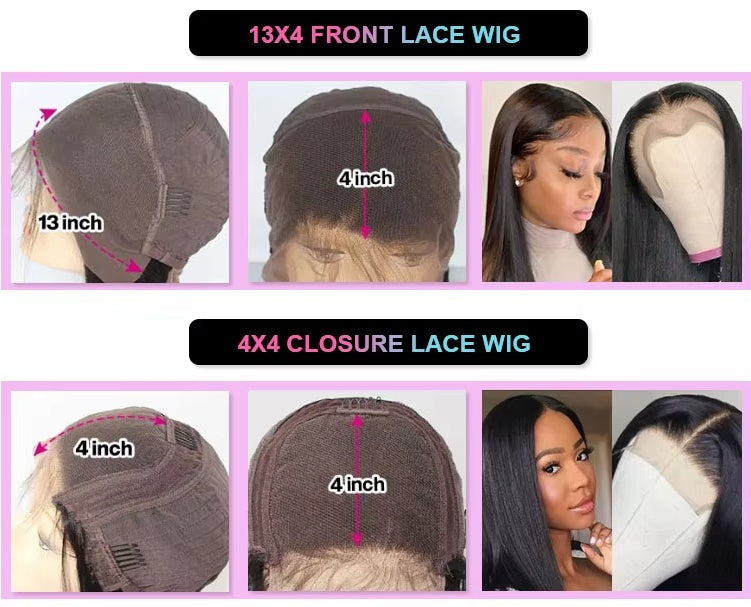 Cut From A Single Donor Virgin Female Hair Wig, 13x4 HD Body Wavy Lace Front Wig, No Tangles, No Hair Shedding