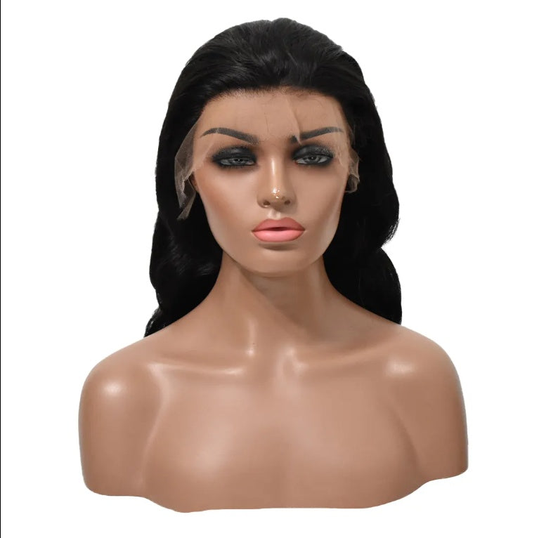 Cut From A Single Donor Virgin Female Hair Wig, 13x4 HD Body Wavy Lace Front Wig, No Tangles, No Hair Shedding
