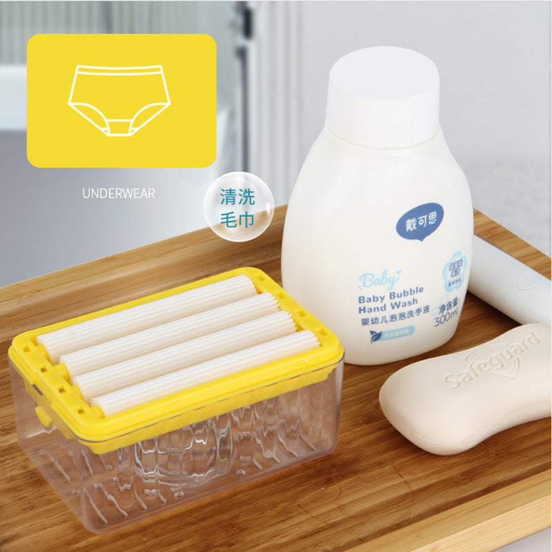 Multifunctional Hands-free Foaming Soap Dish