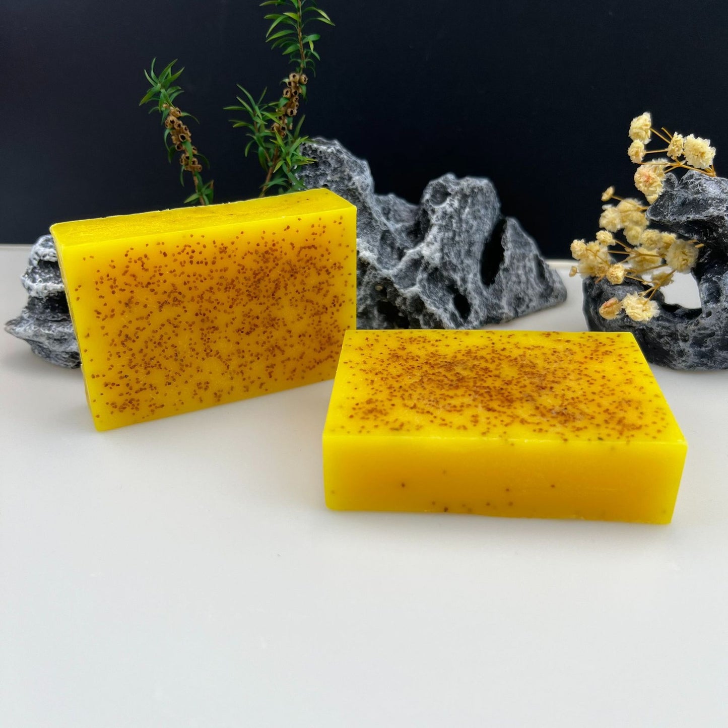 Turmeric And Citric Acid Handmade Cold Soap