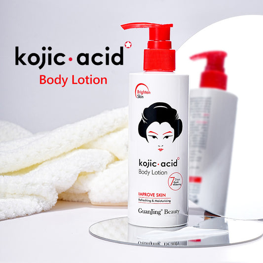 Kojic Acid Body Lotion Hydrating And Brightening Softening Skin