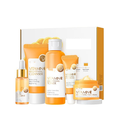 New Vitamin C Suit 5-piece Cleansing White Revitalizing Toner