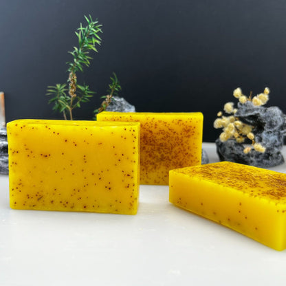 Turmeric And Citric Acid Handmade Cold Soap