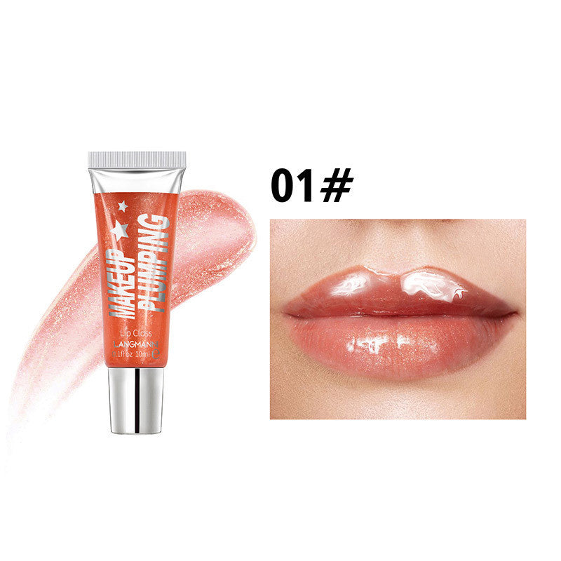 Transparent Lip Gloss Lotion Plump And Moisturize Lips