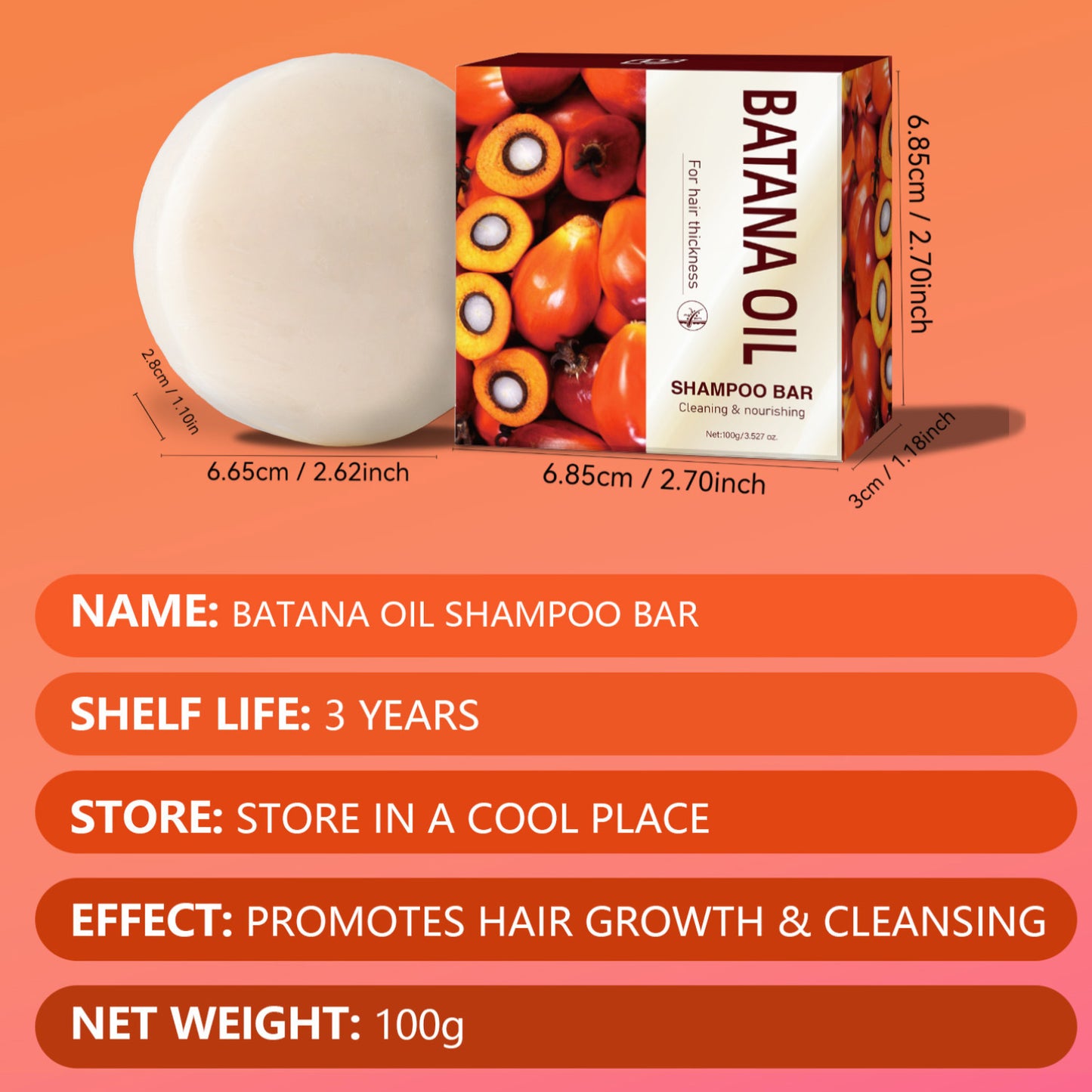 Batana Handmade Shampoo Soap