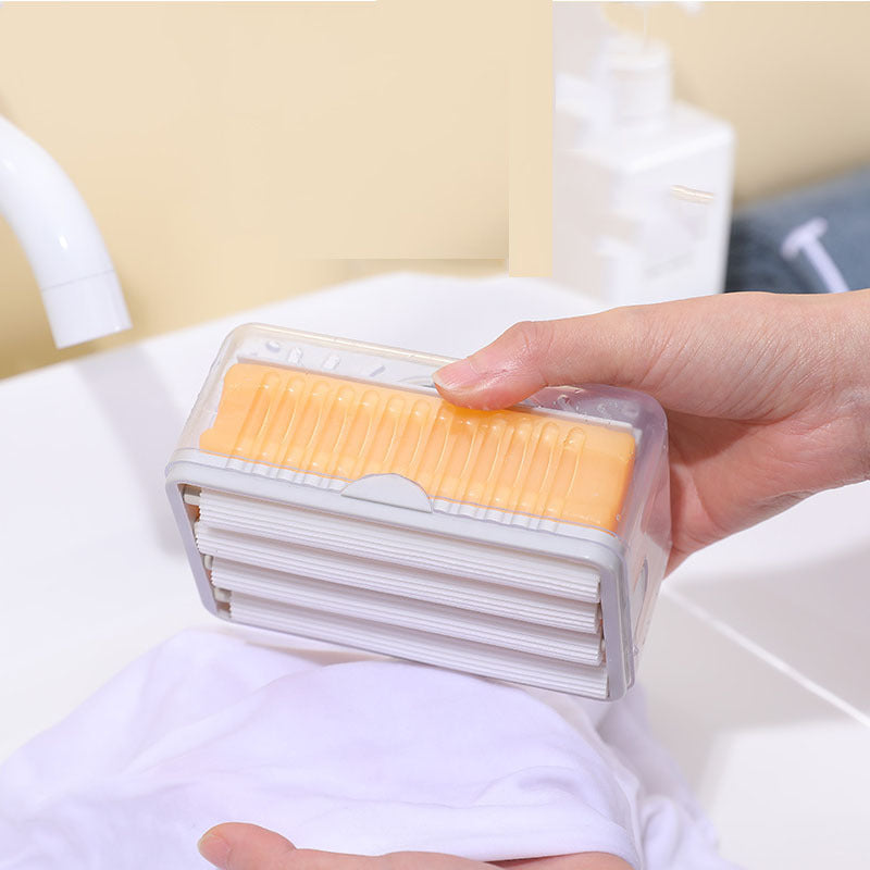 Multifunctional Hands-free Foaming Soap Dish