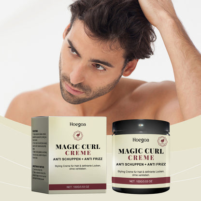 Curly Hair Shaping Care Nourishing Natural Soft