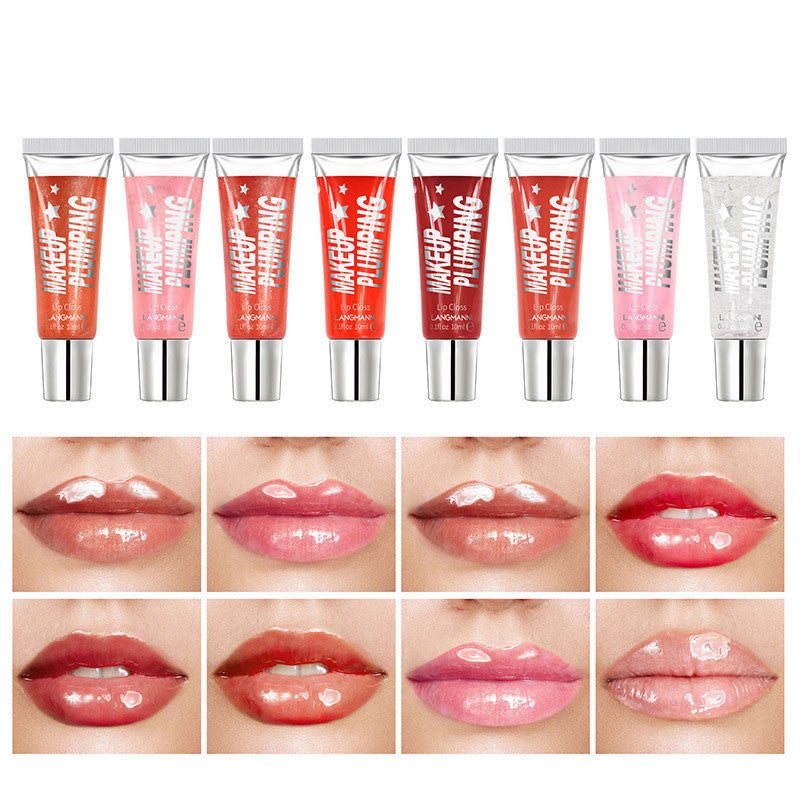 Transparent Lip Gloss Lotion Plump And Moisturize Lips