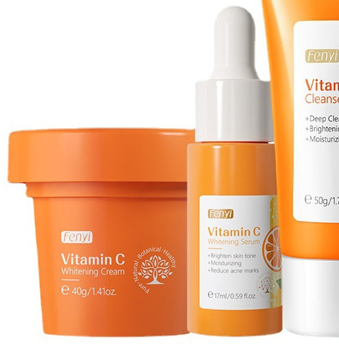 Vitamin C Combination Moisturizing Facial Care Suit