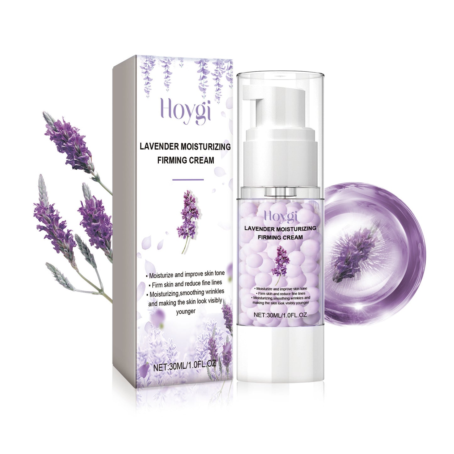 Lavender Skin Care Facial Eye Moisturizer Anti-wrinkle Body Lotion