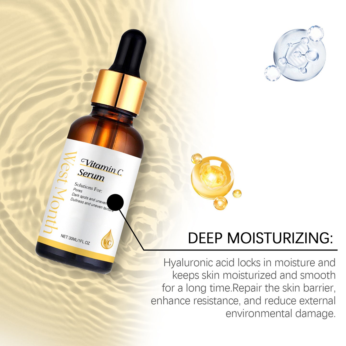 Vitamin C Liquid Brightening Delicate Skin Hydrating