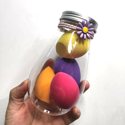 Portable Travel Size PET Bottle Cosmetic Egg