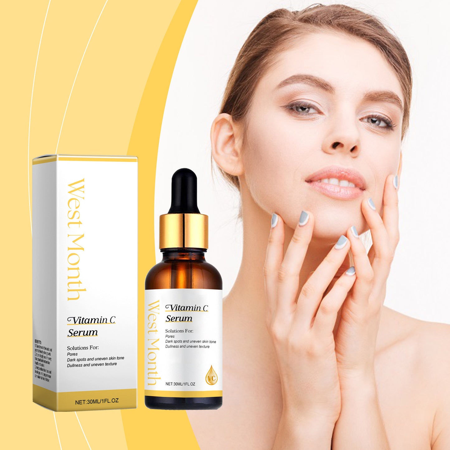 Vitamin C Liquid Brightening Delicate Skin Hydrating