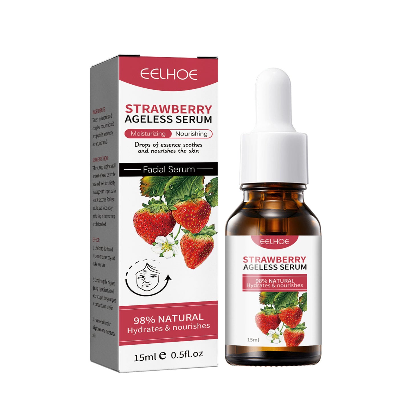 Fade Spot Fine Lines Brightening And Moisturizing Strawberry Anti-wrinkle Skin Moisturizing Lotion