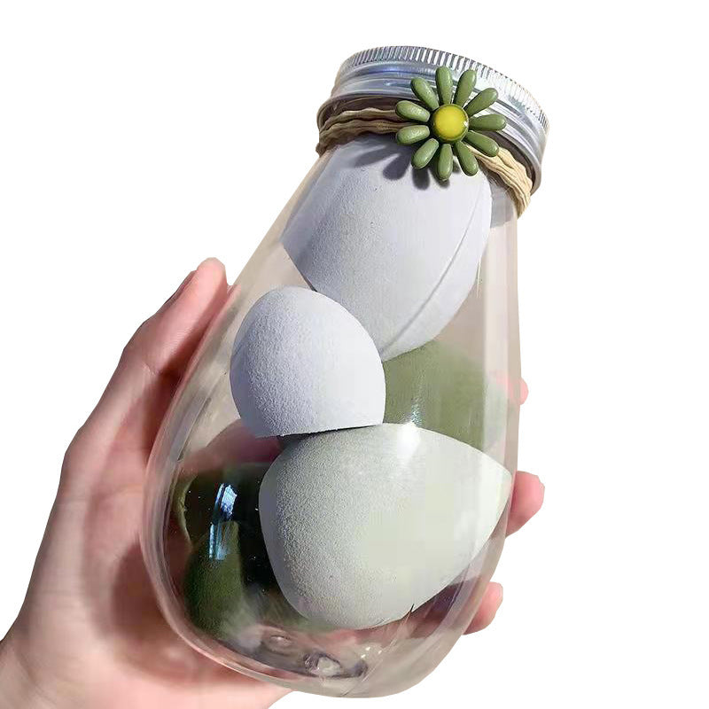 Portable Travel Size PET Bottle Cosmetic Egg