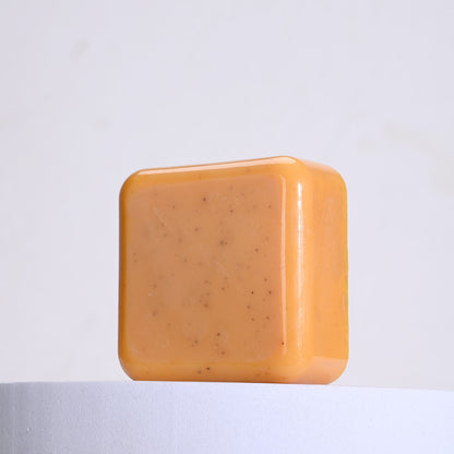 Frosted Handmade Cleansing Bath Turmeric Soap