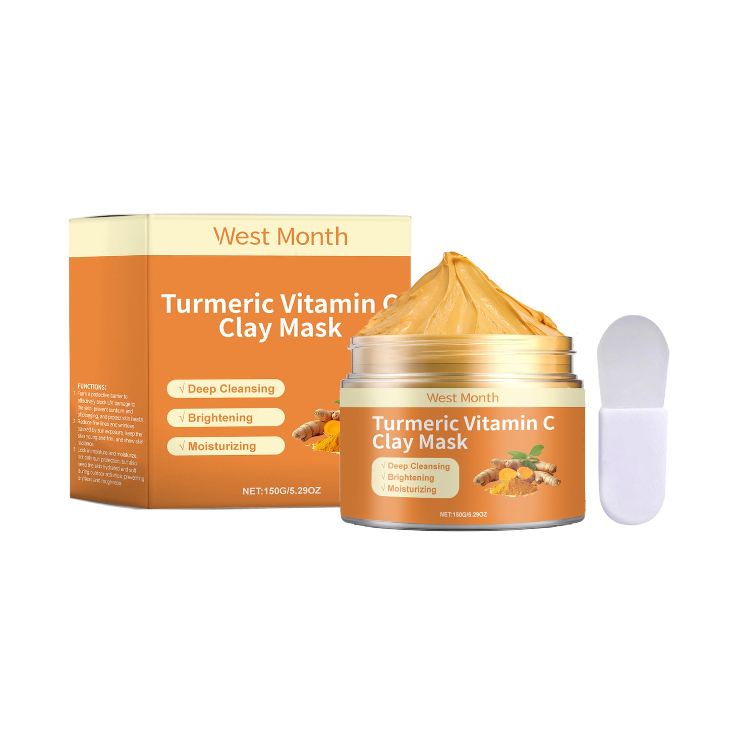 Turmeric Vitamin C Clay Mask