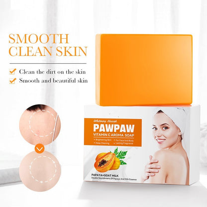 Papaya Vitamin C Whitening Nourishing Soap