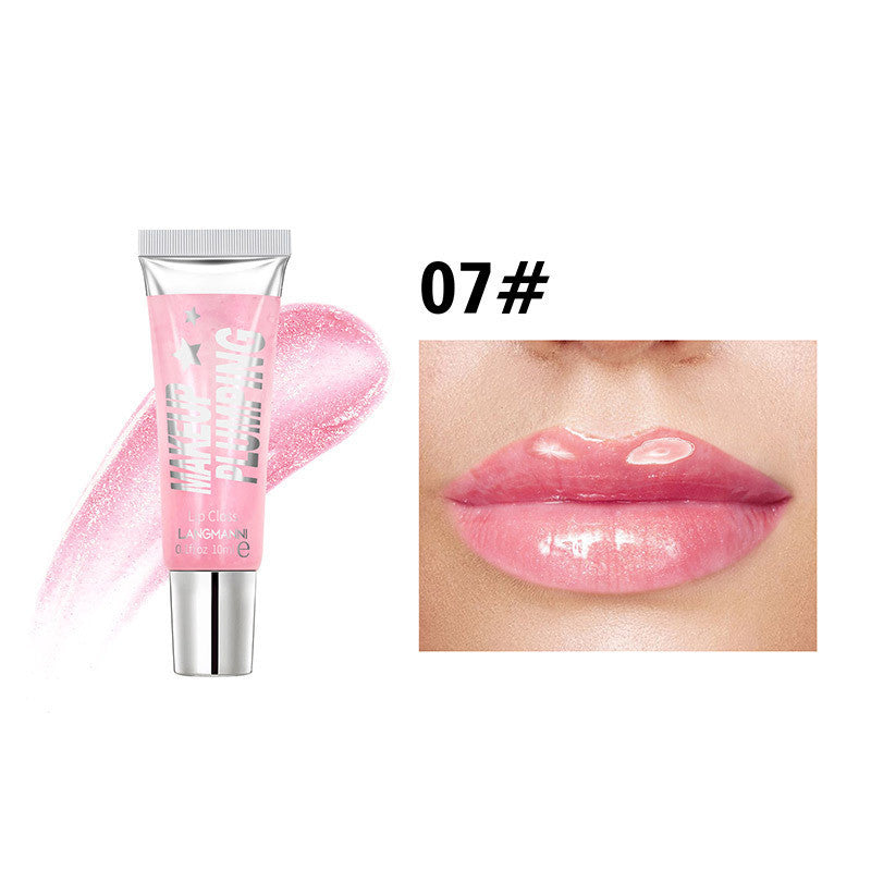 Transparent Lip Gloss Lotion Plump And Moisturize Lips