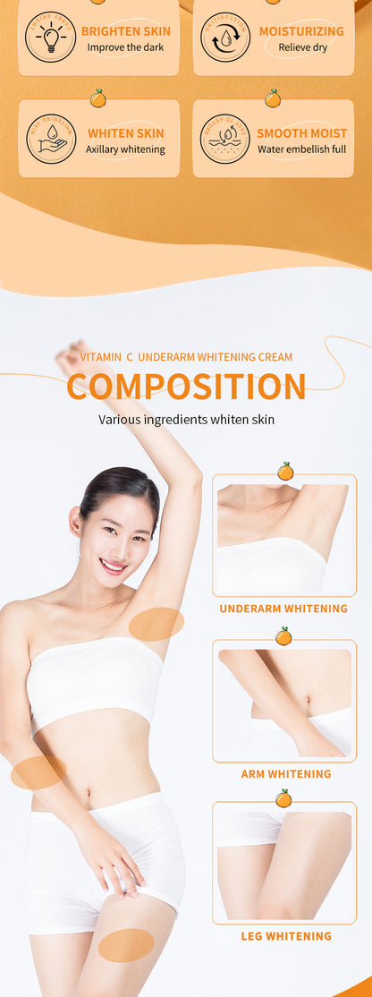 Vitamin C Armpit Cream Moisturizing And Hydrating Delicate Skin