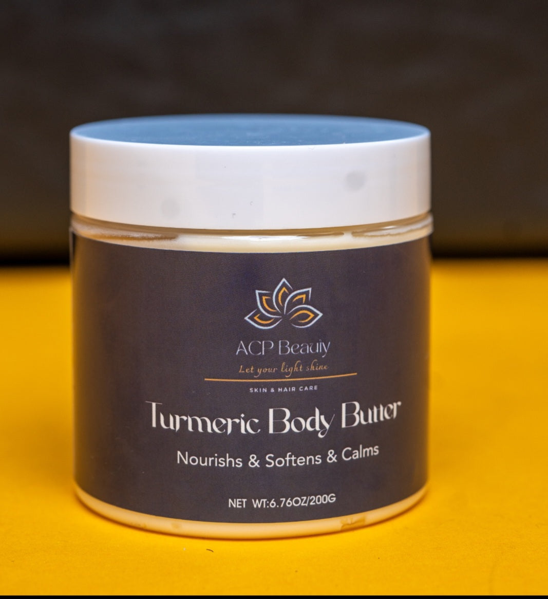 Tumeric body butter